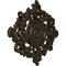Ekena Millwork Katheryn Ceiling Medallion, Hand-Painted Stone Hearth Crackle, 22 1/2"W x 30 3/8"H x 1 1/2"P CM30KTSHC - alternate 3